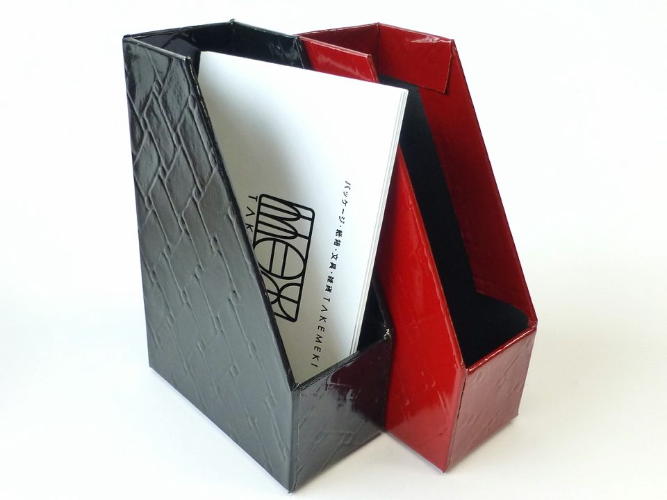 漆名刺立て 自社企画商品