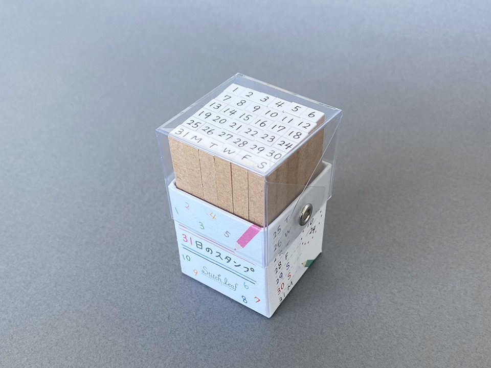 ステッチリーフ様 31日スタンプのパッケージ